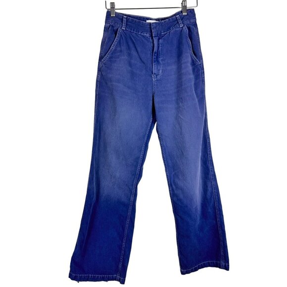 Zara Pants - Zara Indigo Blue Baggy Fit Jeans Size 36
